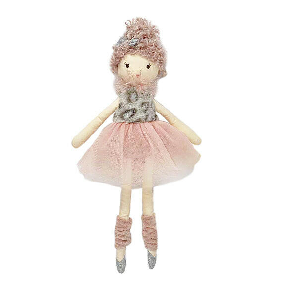 'LOLA' LEOPARD BALLERINA DOLL Doll MON AMI