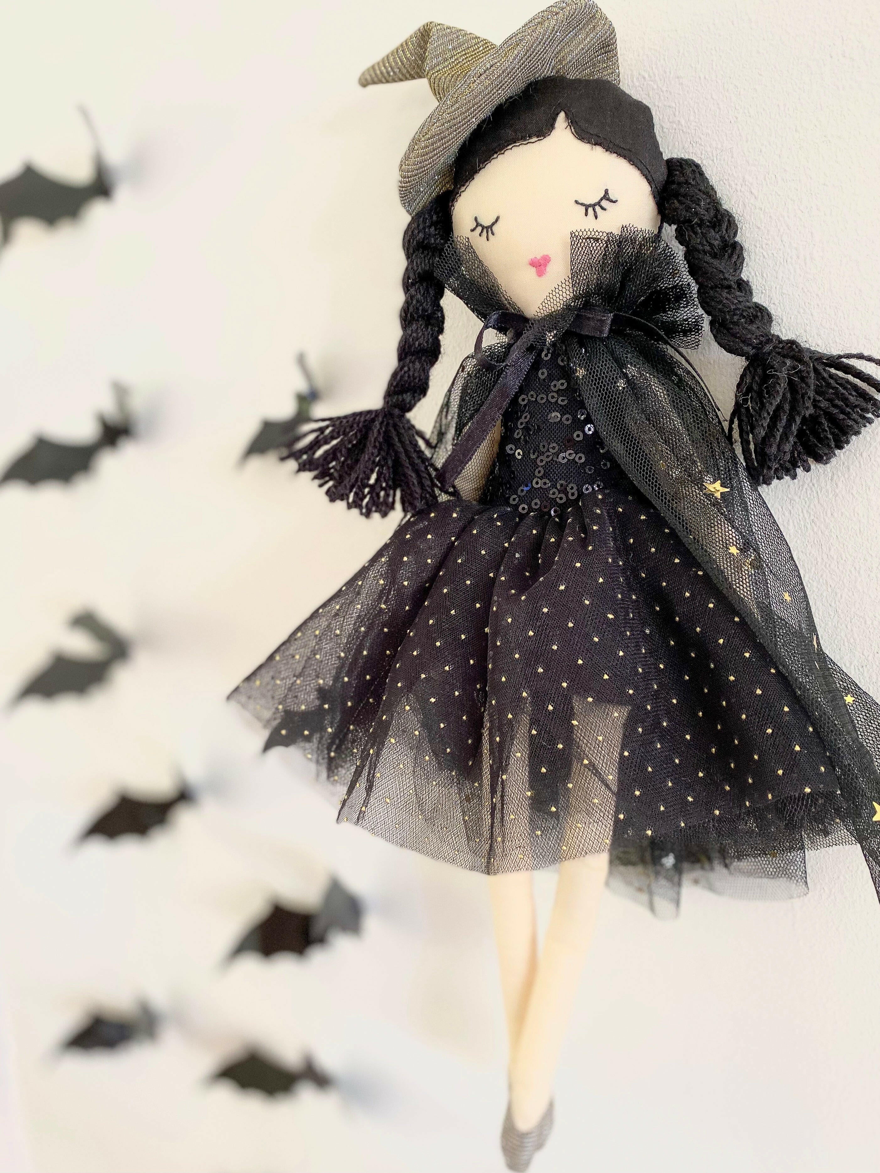 'CASSANDRA' WITCH SOFT DOLL Doll MON AMI