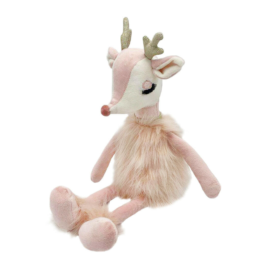 'FREIJA' THE PINK REINDEER DOLL Doll MON AMI