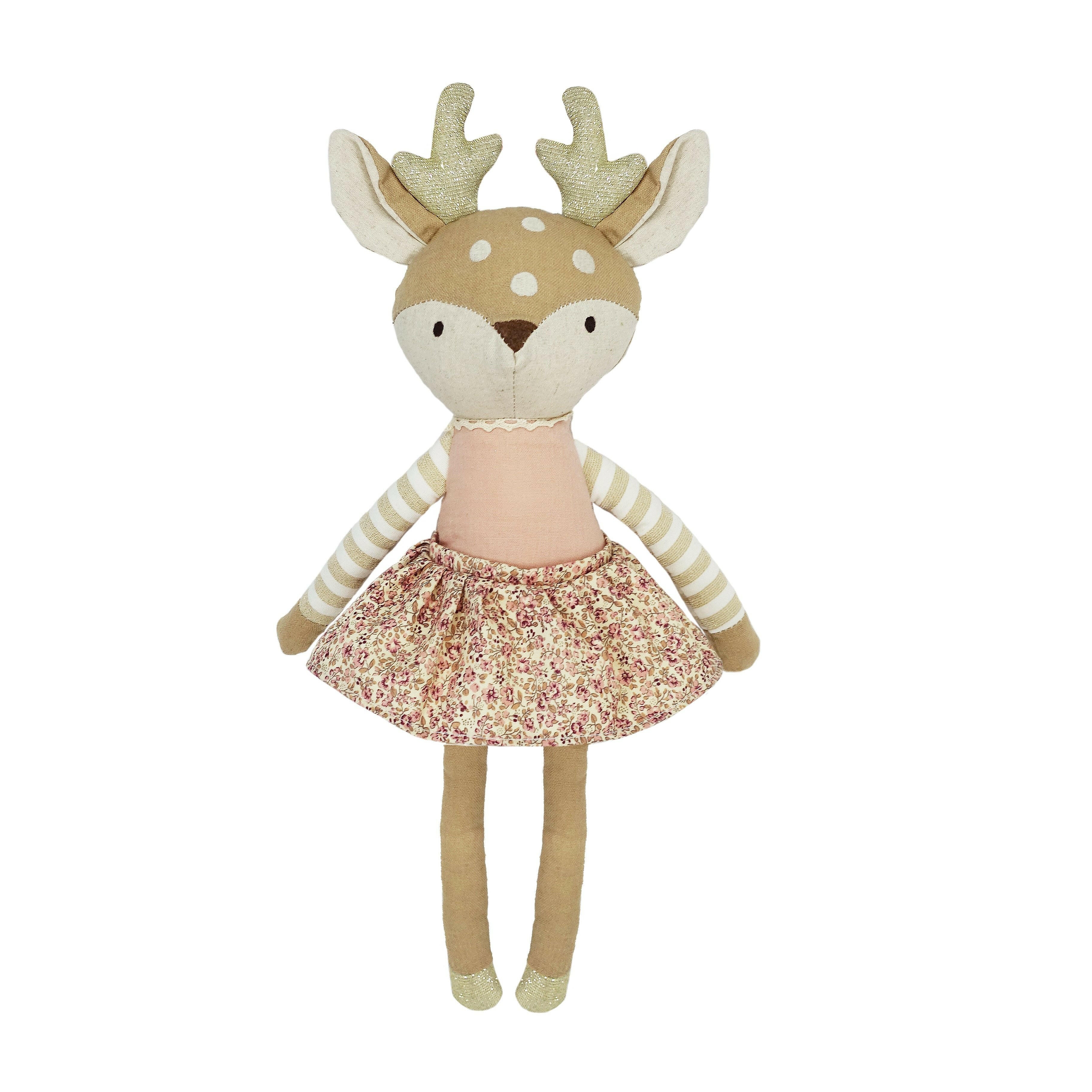 FLEURETTE FAWN LINEN DOLL Doll MON AMI