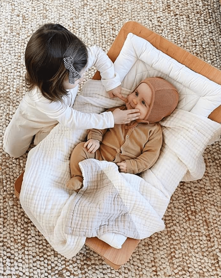 LEVO Beech Wood Baby Rocker – Little Wonder & Co