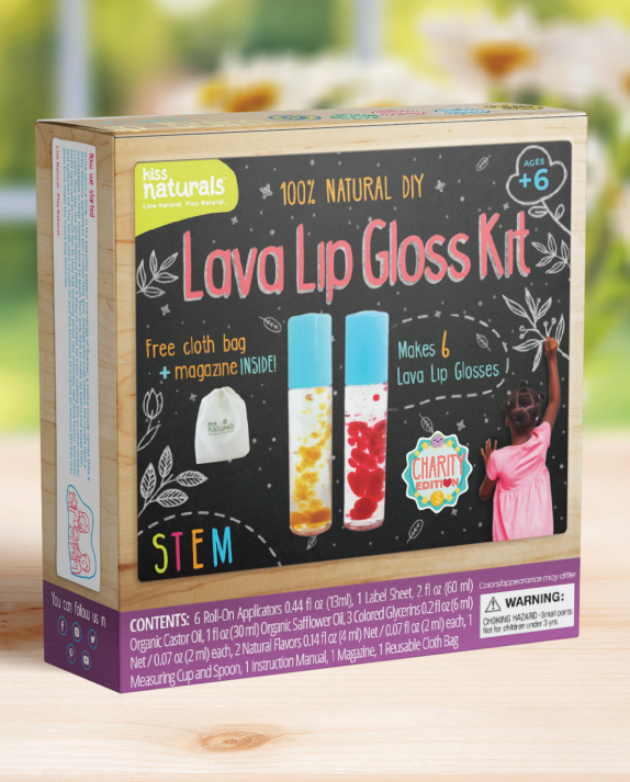 Lava Lip Gloss Making Kit Crafts Kiss Natural