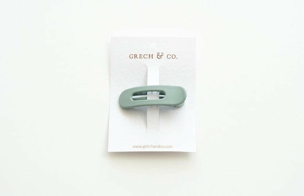 Grip Clips Recycled Plastic Hair Accessories Grech & Co. Light Blue