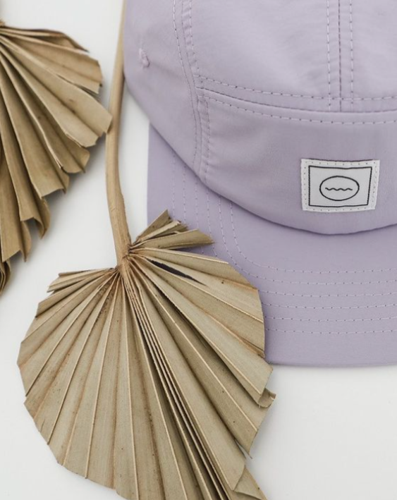 Five-Panel Kids Hat - Lilac Hats Rad River Co.