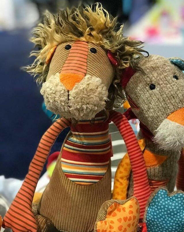 Patchwork Sweety Lion Stuffies Sigikid