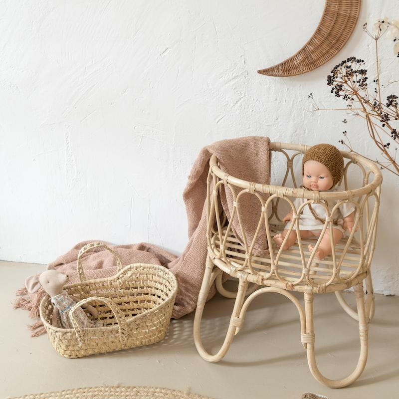 MiniKane Little Asian Baby Girl Doll - Dark Eyes Dolls Minikane