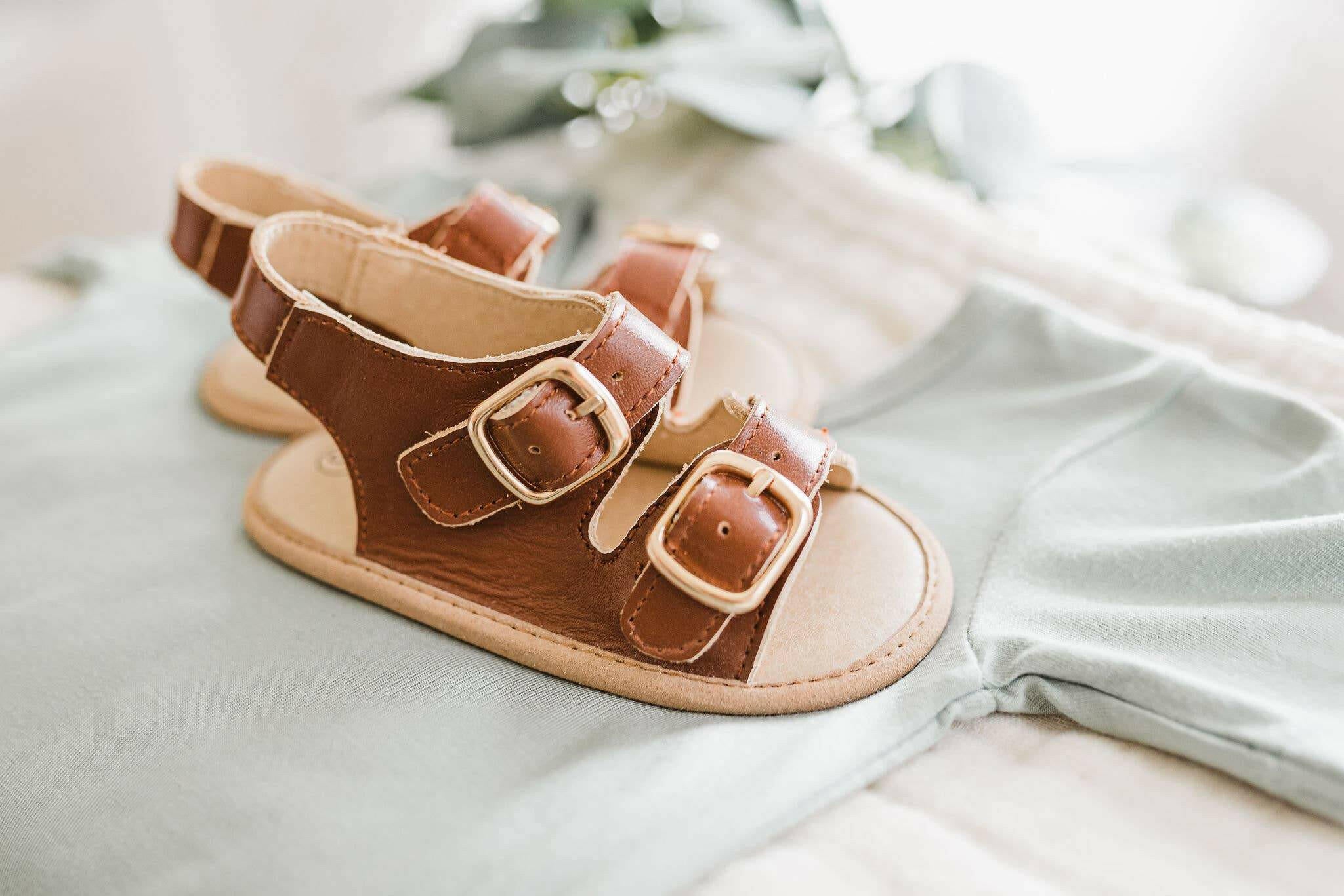 Brown Charley Sandals Shoes Little Love Bug Co.