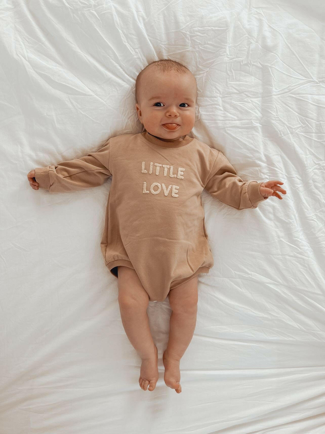 "Little Love" Bubble Romper Luna + Luca