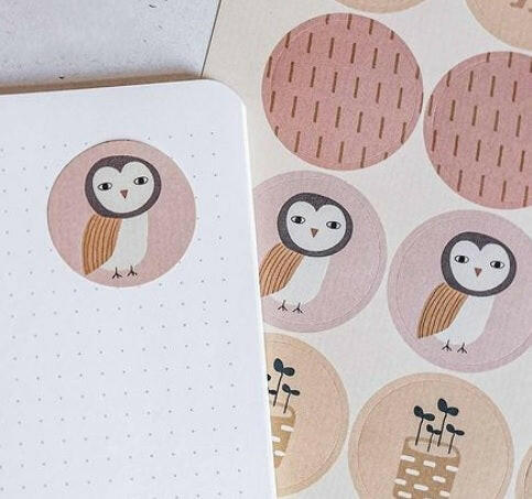 Woodland Sticker Set Decorative Stickers Little Otja