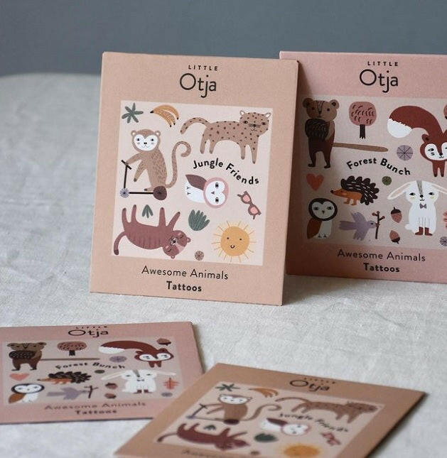 Forest Bunch Tattoos Temporary Tattoos Little Otja