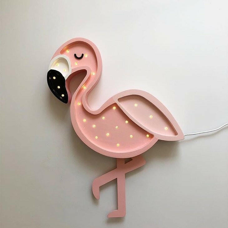 Little Lights Flamingo Lamp Little Lights US