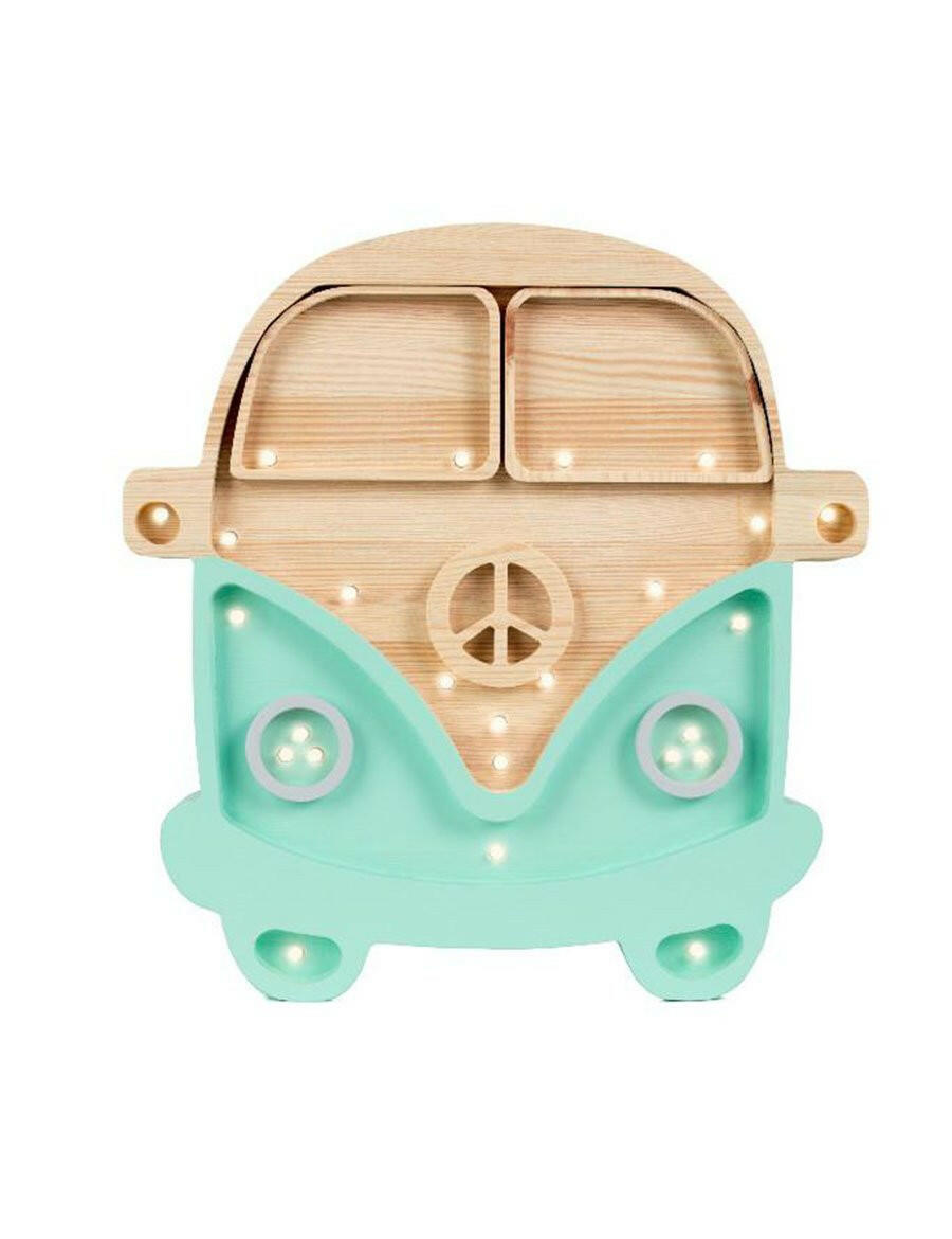 Camper Van Lamp - Wood Mint Lighting Little Lights