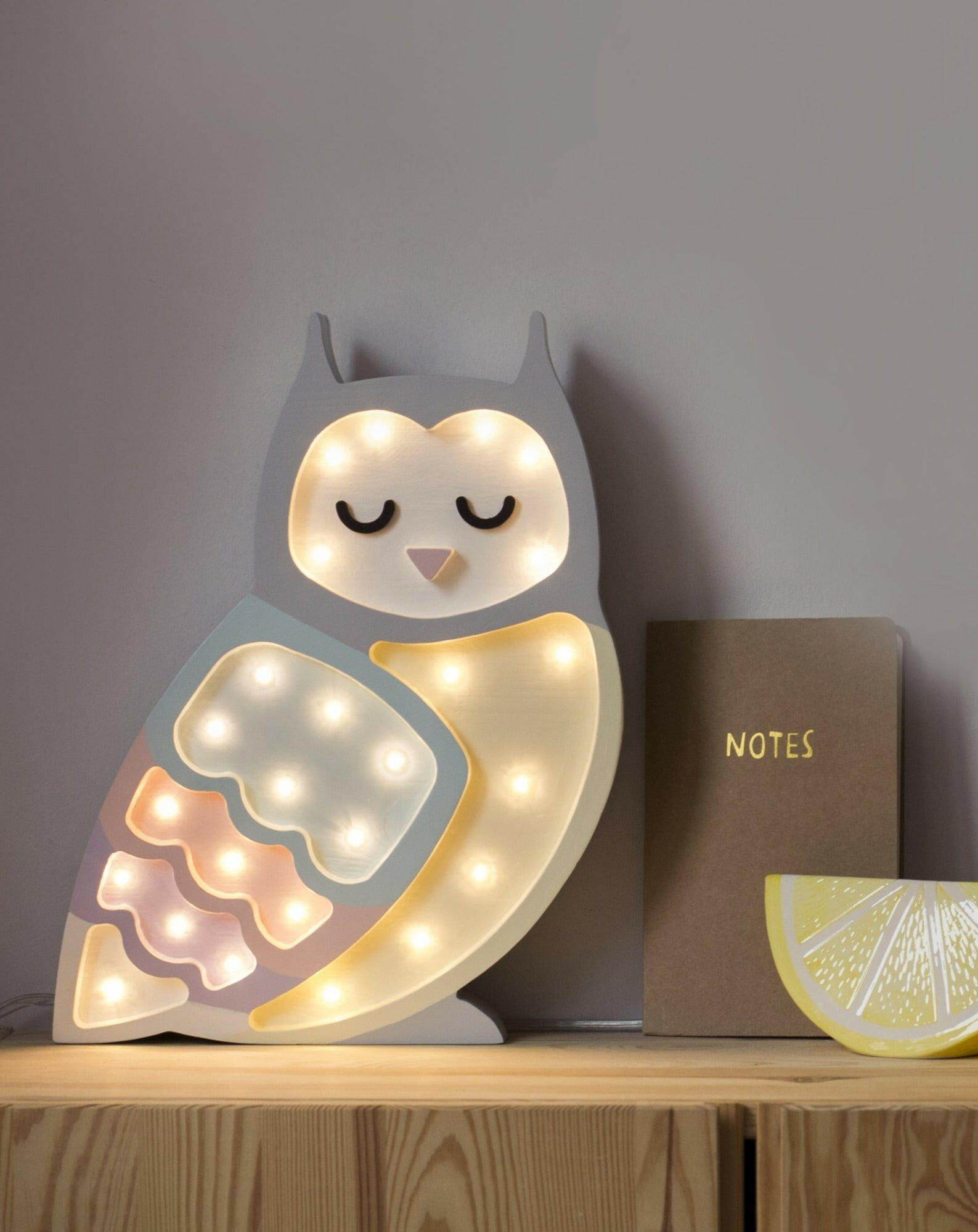 Owl Lamp Lighting Little Lights