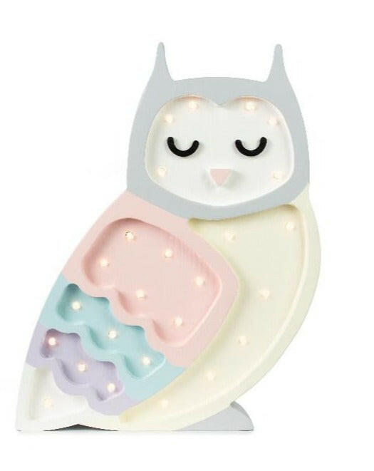 Owl Lamp Lighting Little Lights