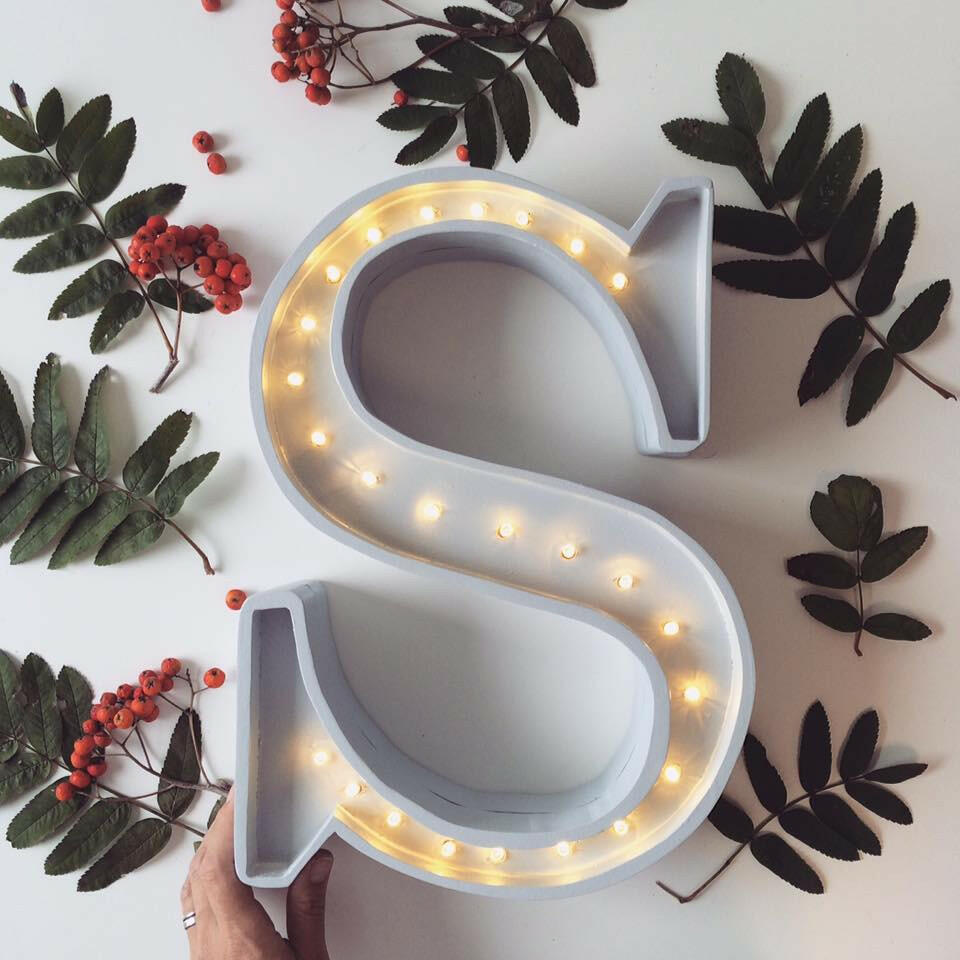 Little Lights Letter Lamps A-Z Little Lights US S