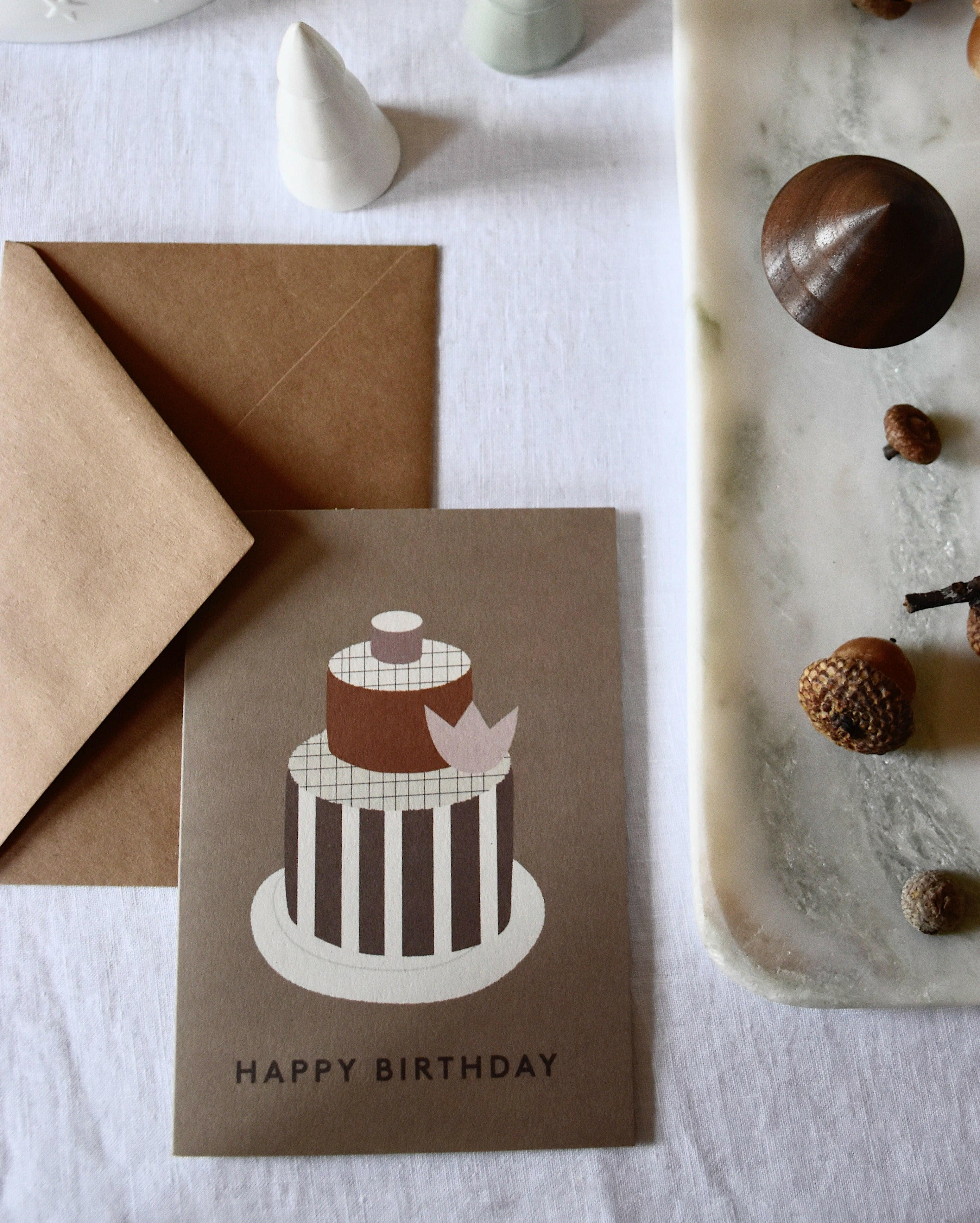 Happy Birthday Greeting Card Greeting & Note Cards Little Otja