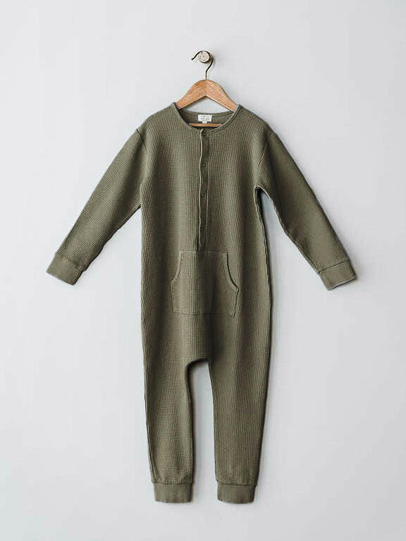 The Long John - Olive Clothing The Simple Folk