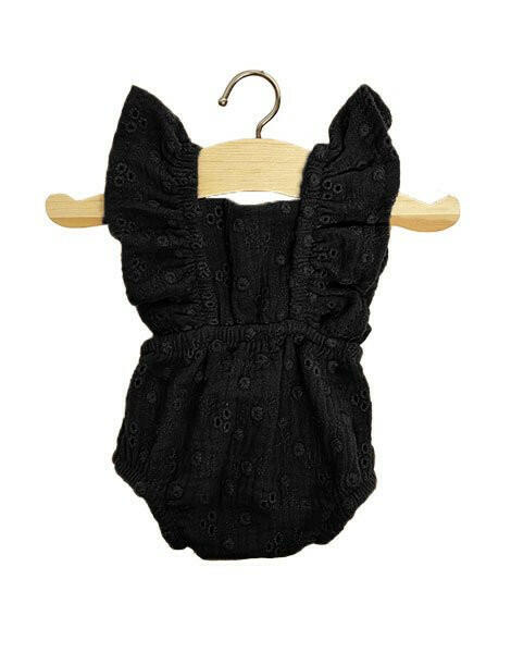 Minikane Doll Romper retro Lou cotton embroidered Black Doll Clothing Minikane