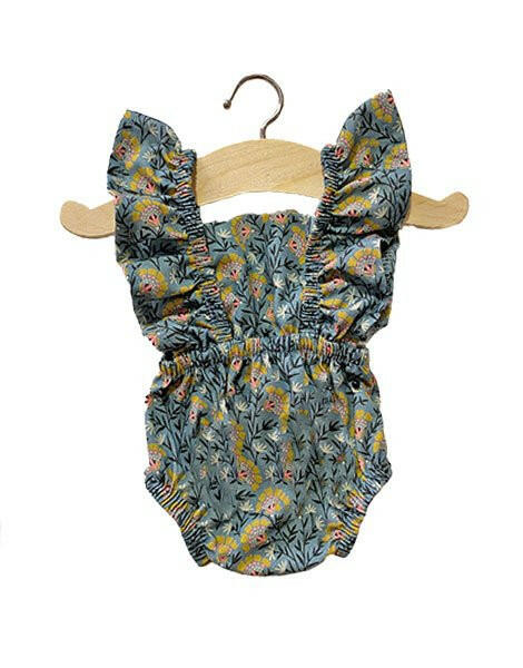 Minikane Romper Retro Lou in Cassandra Doll Clothing Minikane