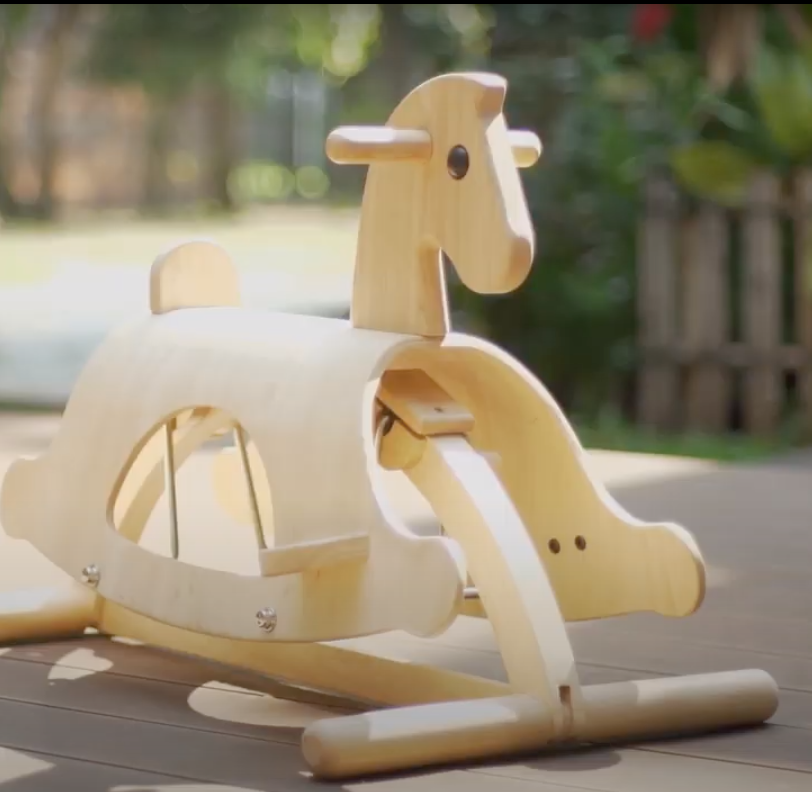 Lusitano Wooden Rocker Rockers PlanToys