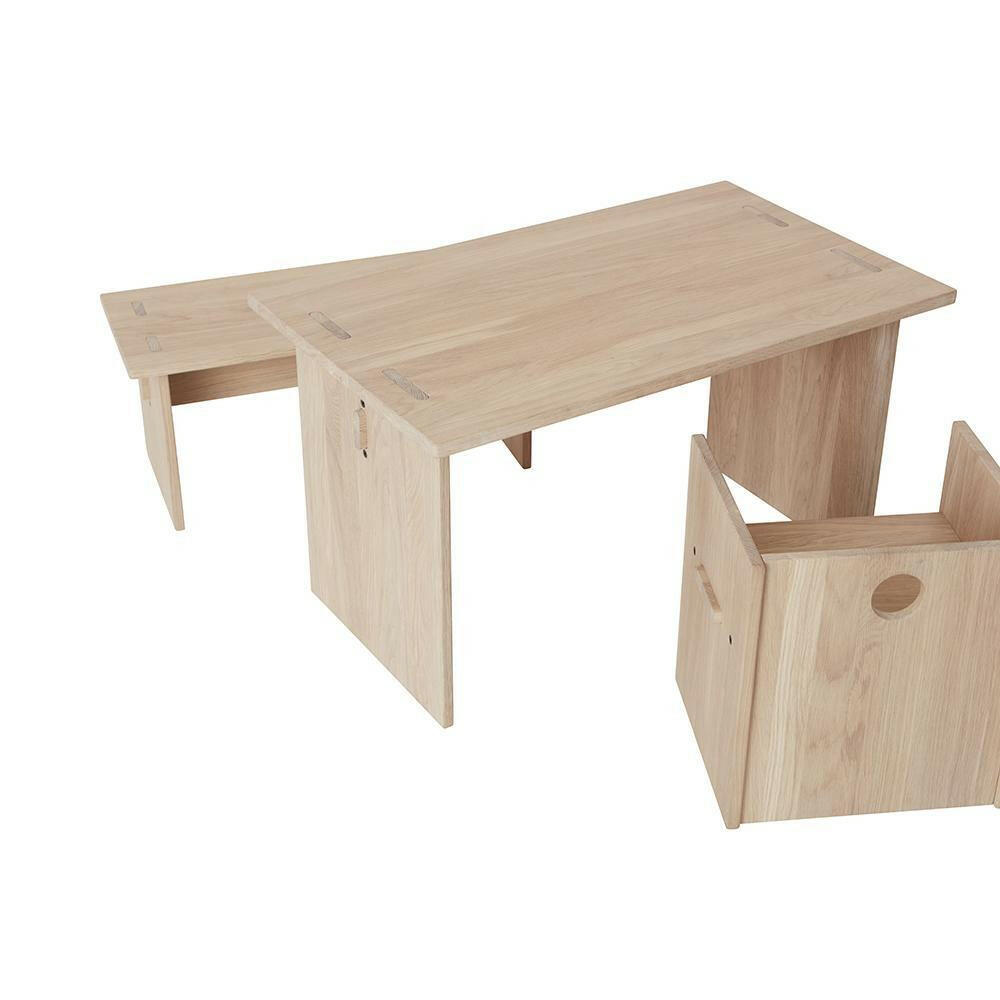 Arca Table Wooden Toddler Desk Playroom Furniture OYOY