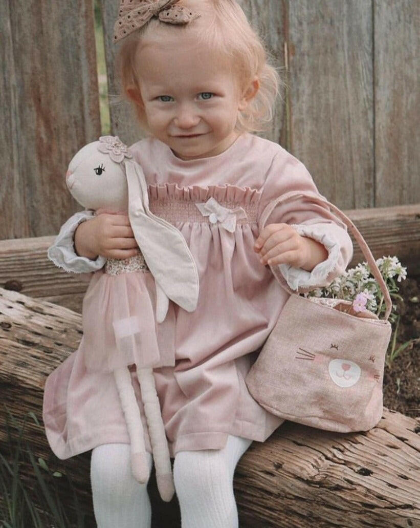 Mae - Floral Bunny Pink Dolls Mon Ami