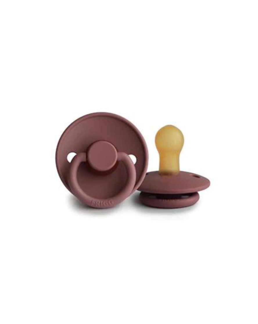 Frigg Natural Rubber Pacifier - Woodchuck Baby Essentials Mushie