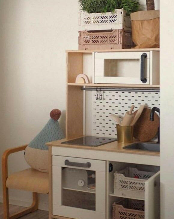 Folding Crate - Warm Taupe Toy Storage Aykasa