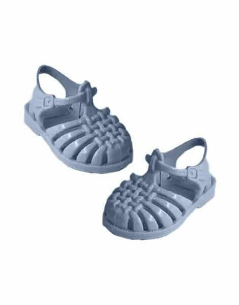 MiniKane Sun Beach Sandals - Pastel Blue Doll Accessories Minikane