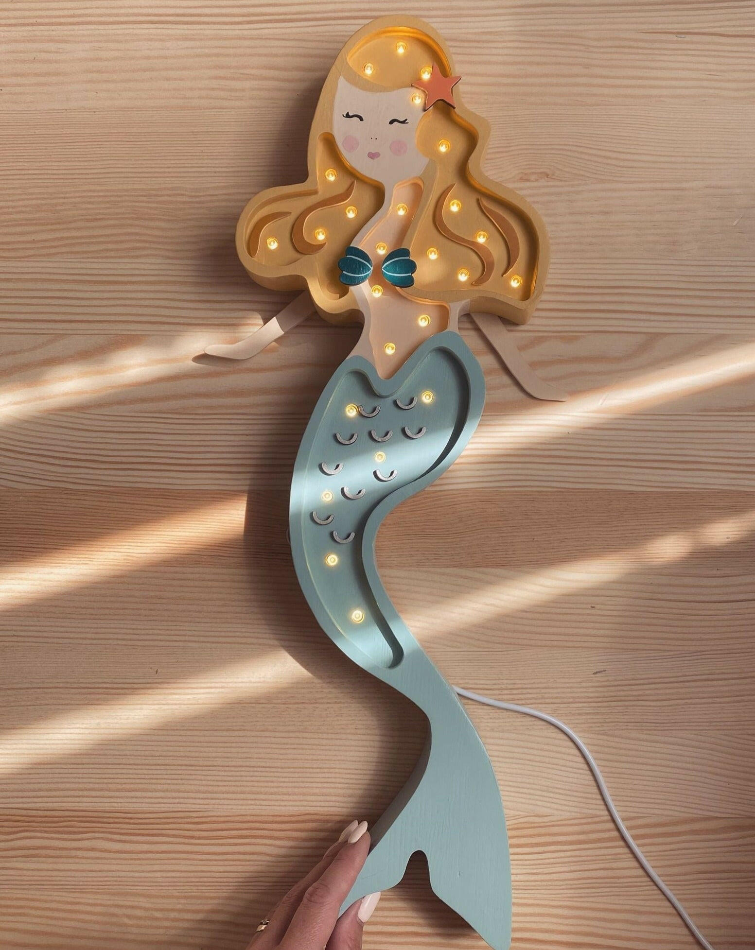 Mermaid Lamp Lighting Little Lights