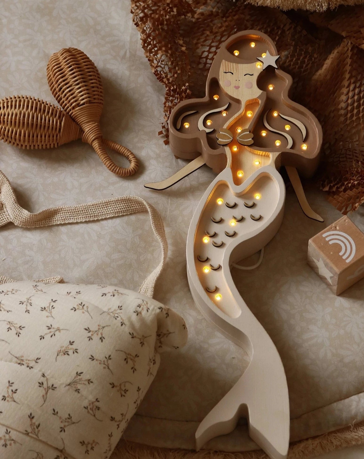 Mermaid Lamp Lighting Little Lights