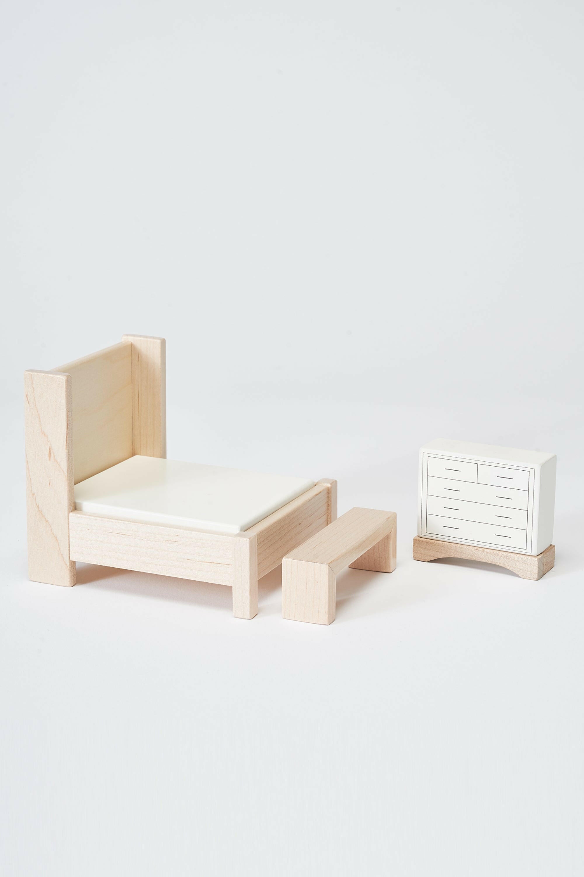 Bedroom Dollhouse Furniture Set Dollhouse Milton & Goose