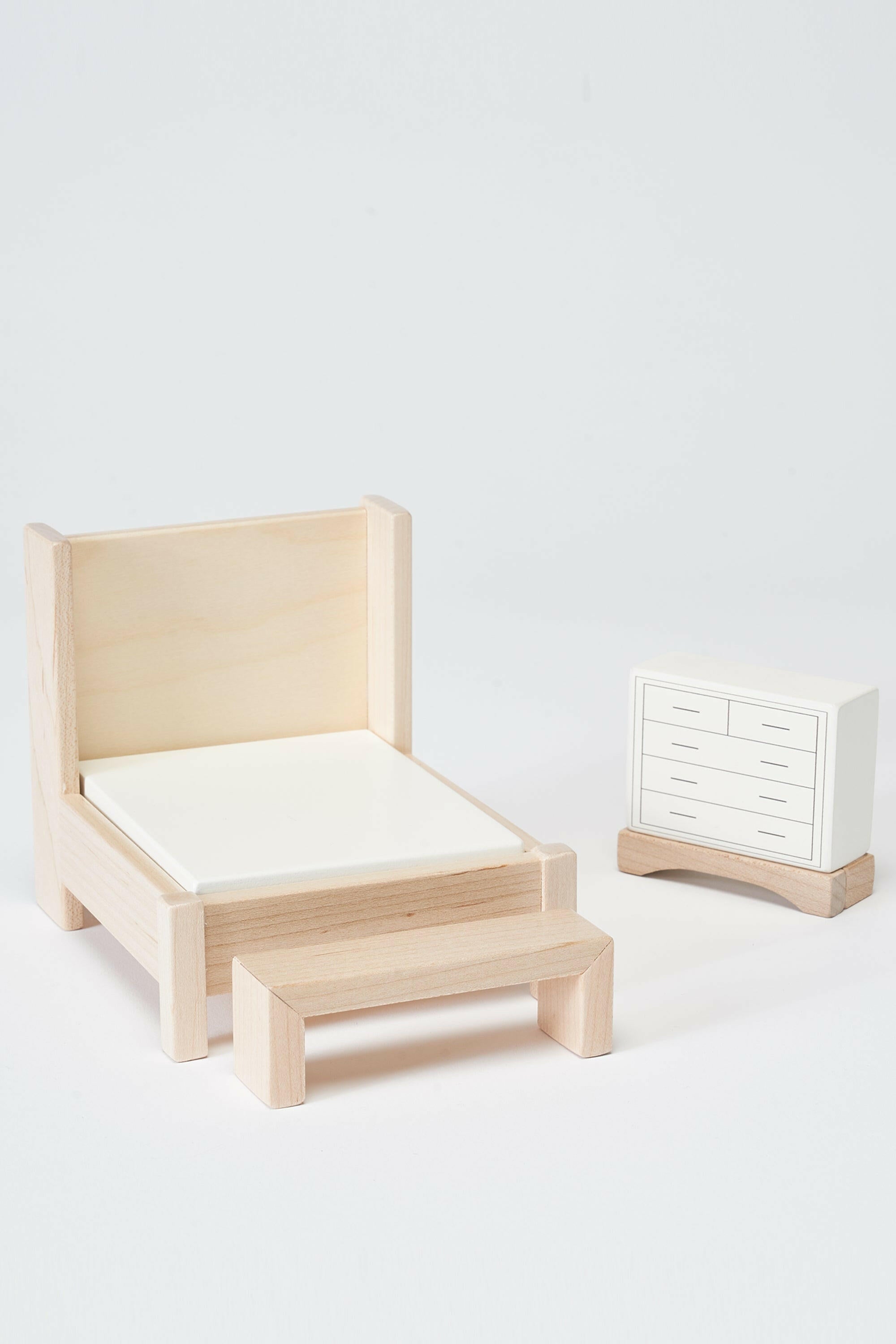 Bedroom Dollhouse Furniture Set Dollhouse Milton & Goose