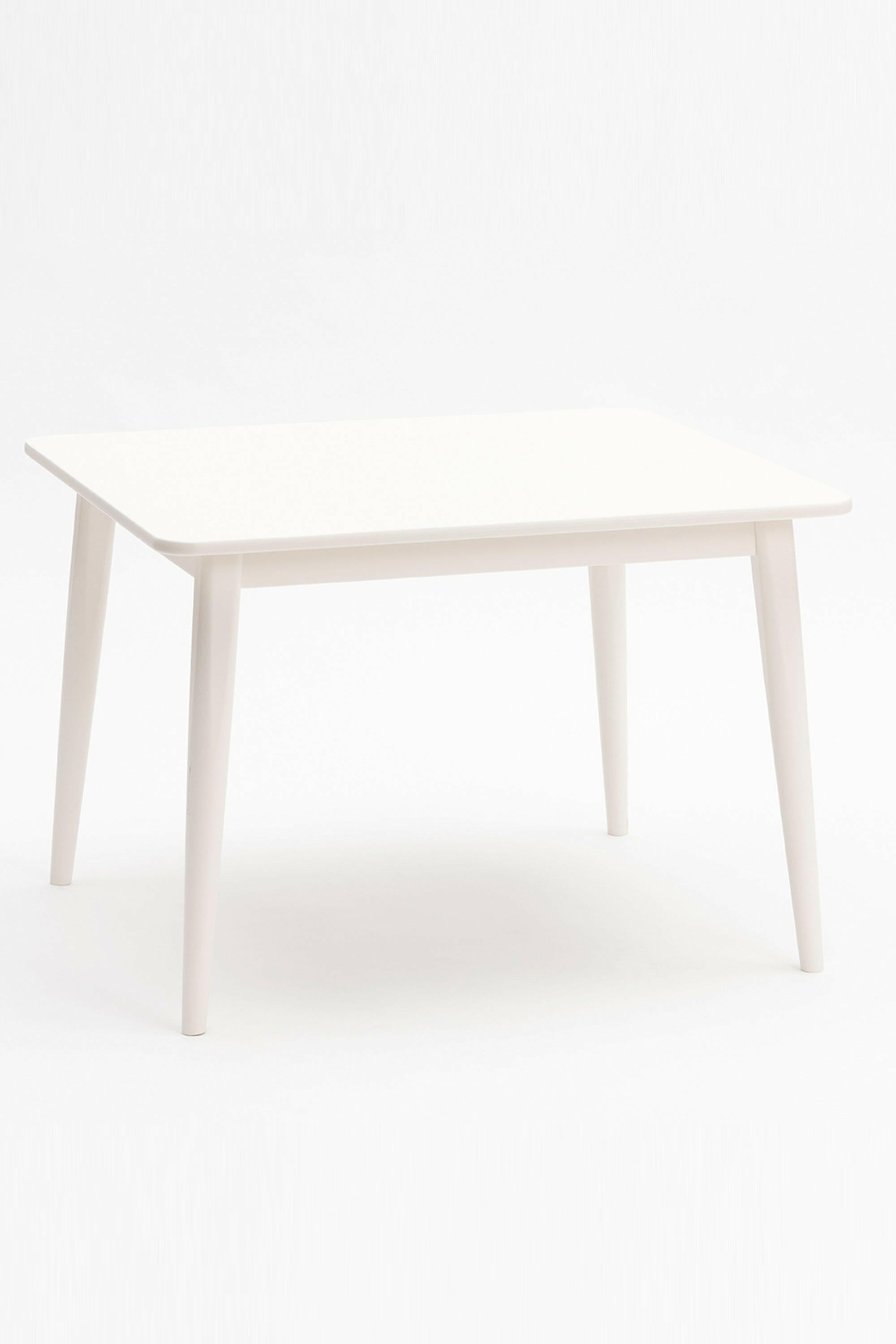 Crescent Table Furniture Milton & Goose White