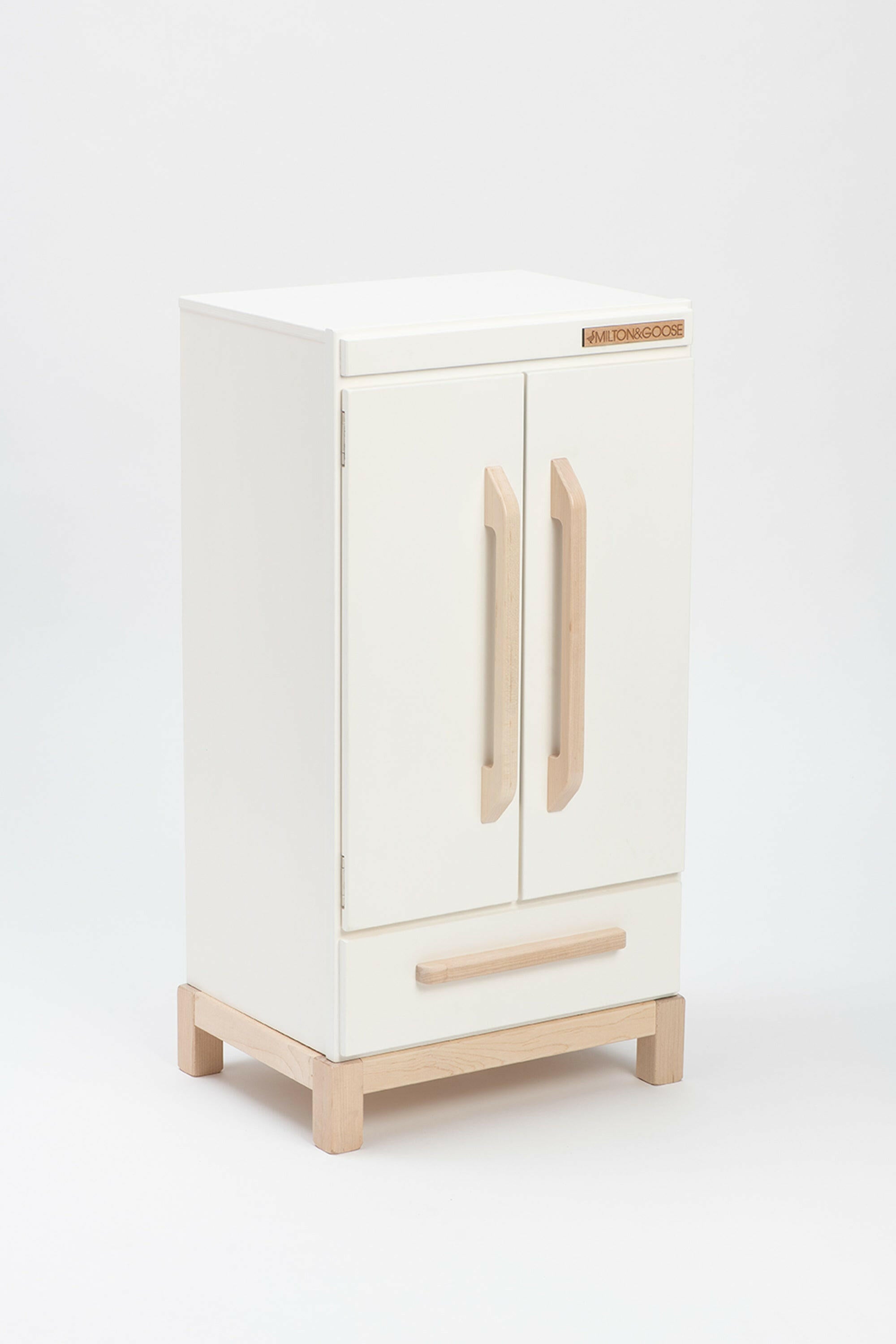 Refrigerator Play Kitchen Milton & Goose White