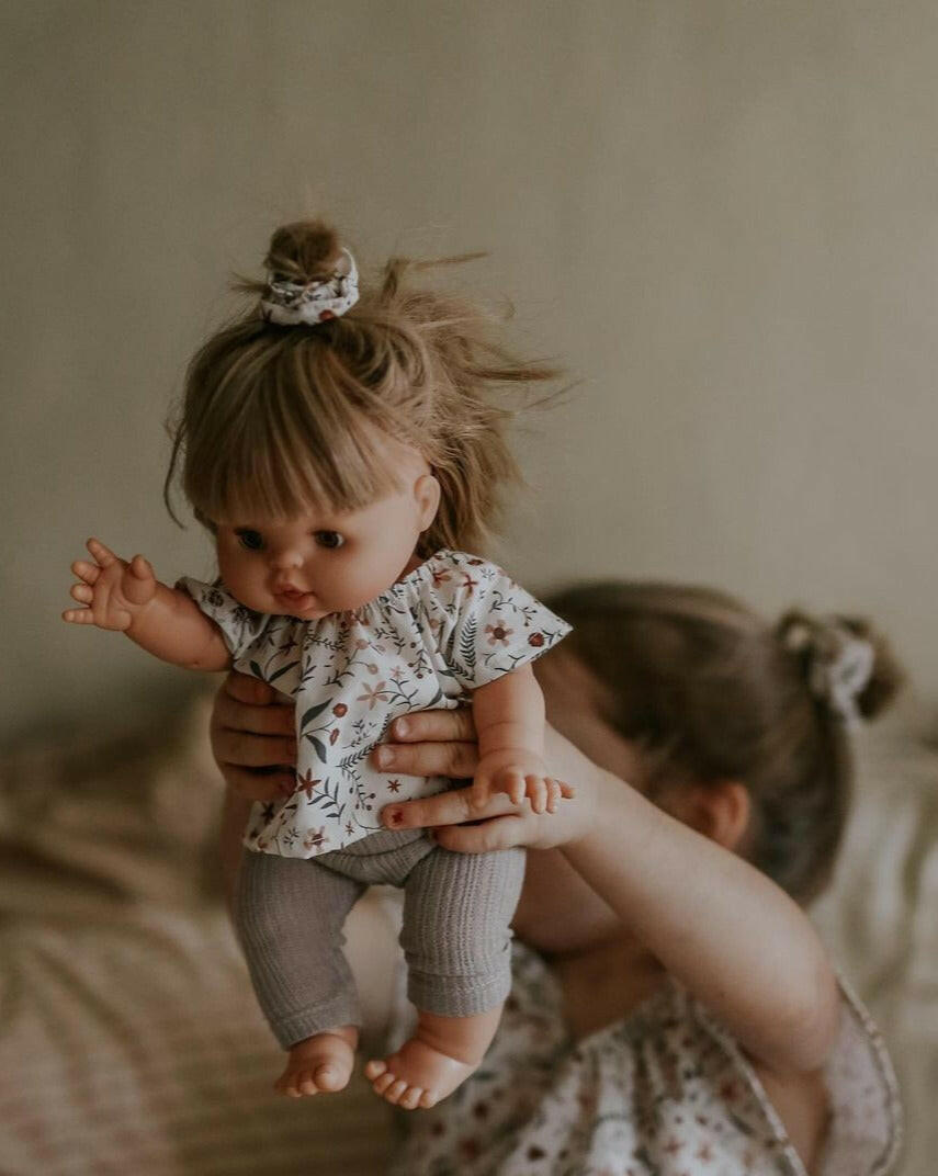 Minikane Doll & Me Outfits - Marina Cotton Blouse Nina Doll Clothing Minikane 12M Nina