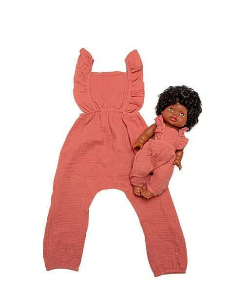 Minikane Doll & Me Outfits - Maya Jumper Marsala Doll Clothing Minikane