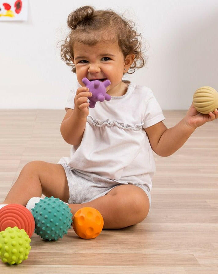 Eco Friendly Sensory Balls Baby Toys Miniland