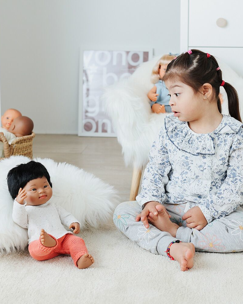 Knitted Sweater & Trouser Set Doll Clothing Doll Clothing Miniland