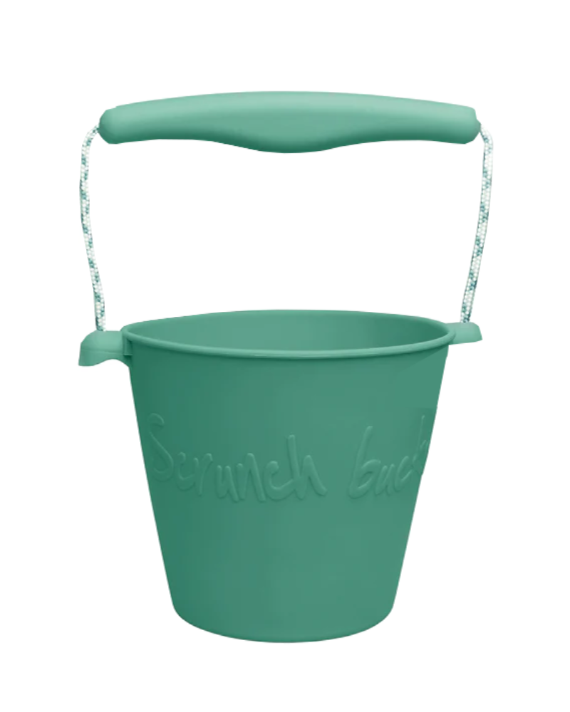 Dam Toys Scrunch Bucket Pretend Play Dam Toys Mint Green