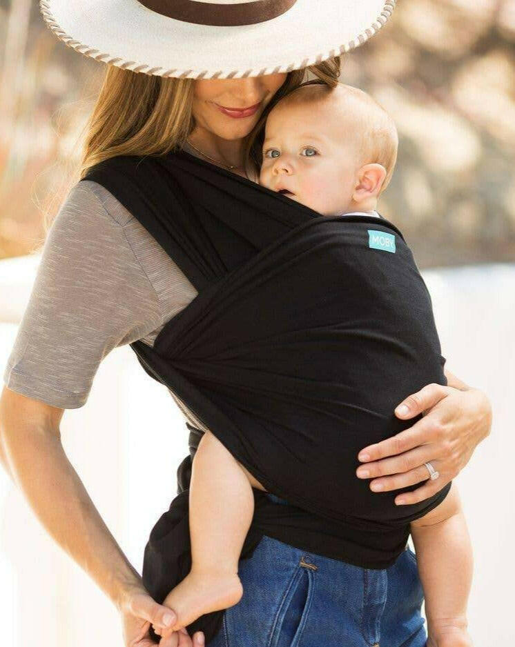 Moby Wrap Evolution - Black Baby Essentials Moby