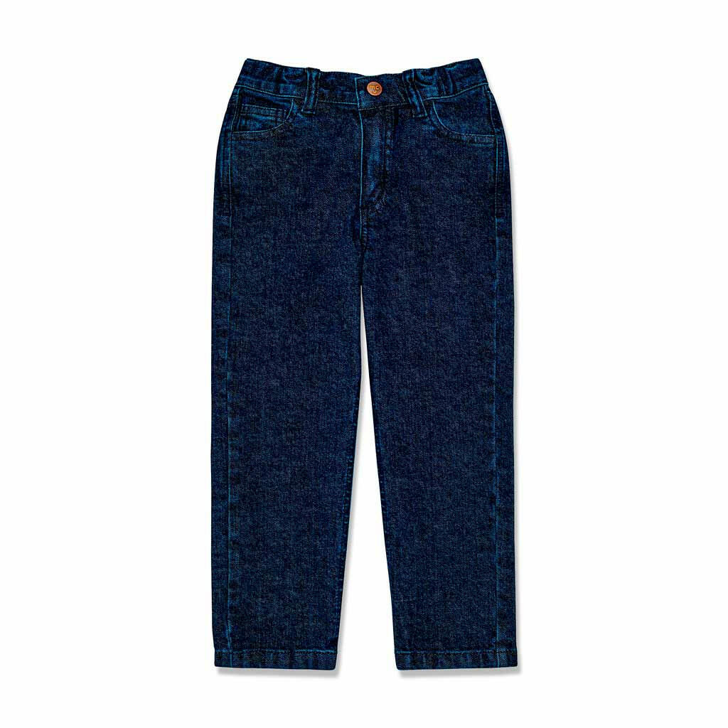 Straight Leg Kid Jean Denim Pants Mon Coeur