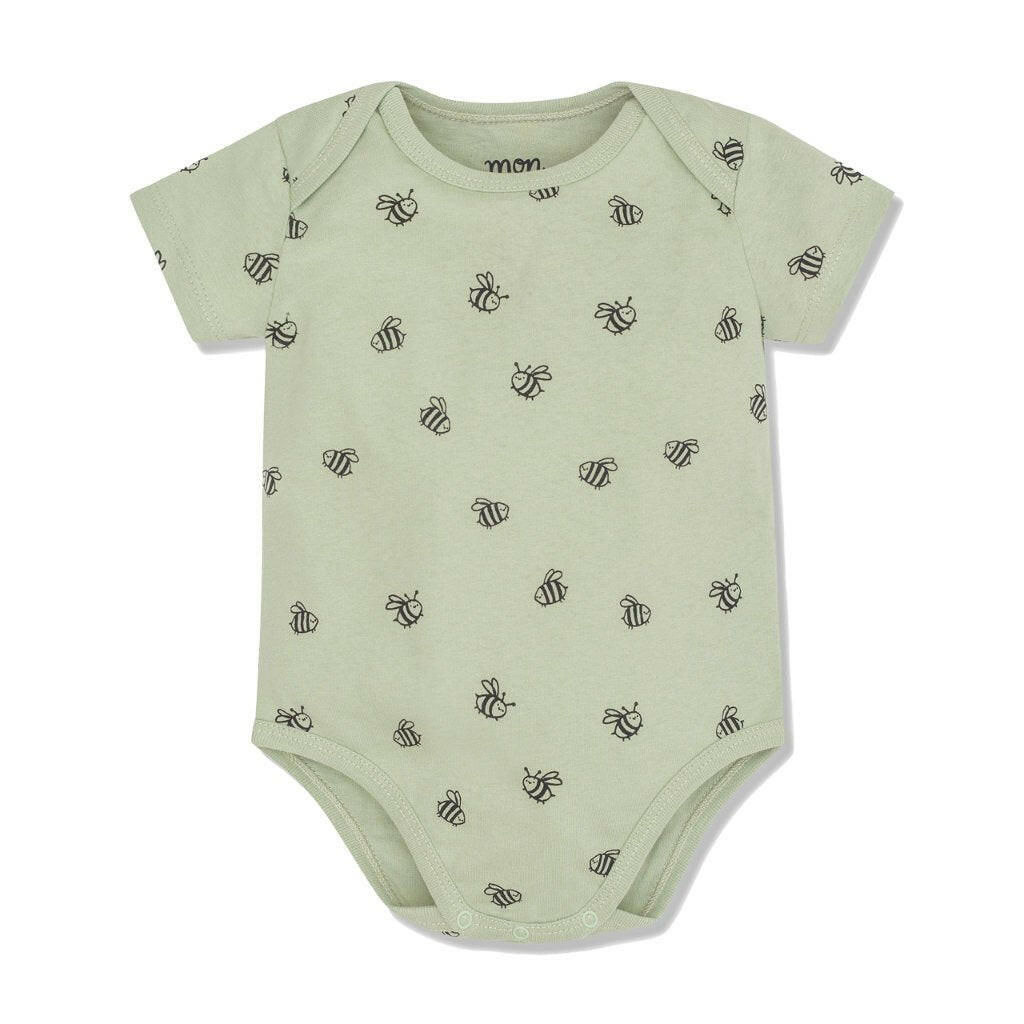 Bees Baby Bodysuit onesies Mon Coeur
