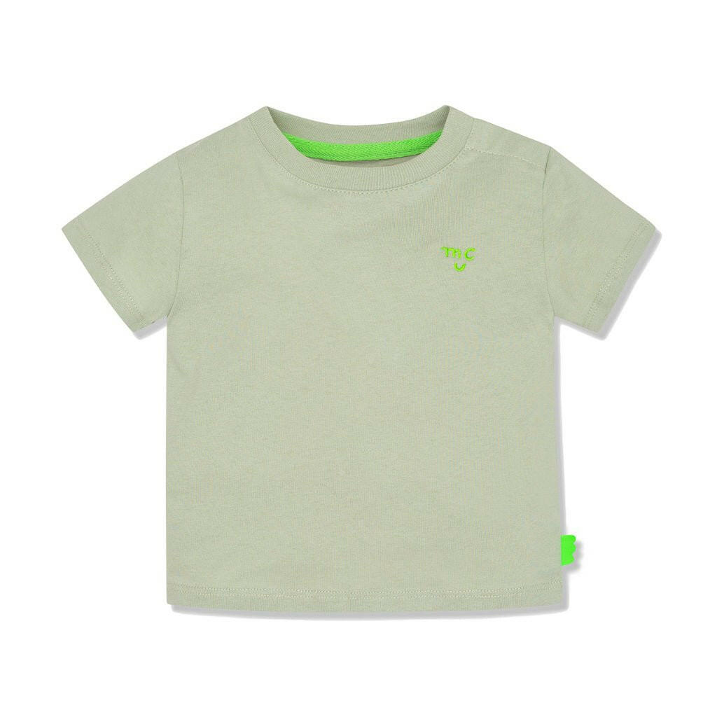 Light Sage Baby T-Shirt tshirt Mon Coeur 3/6M Light Sage