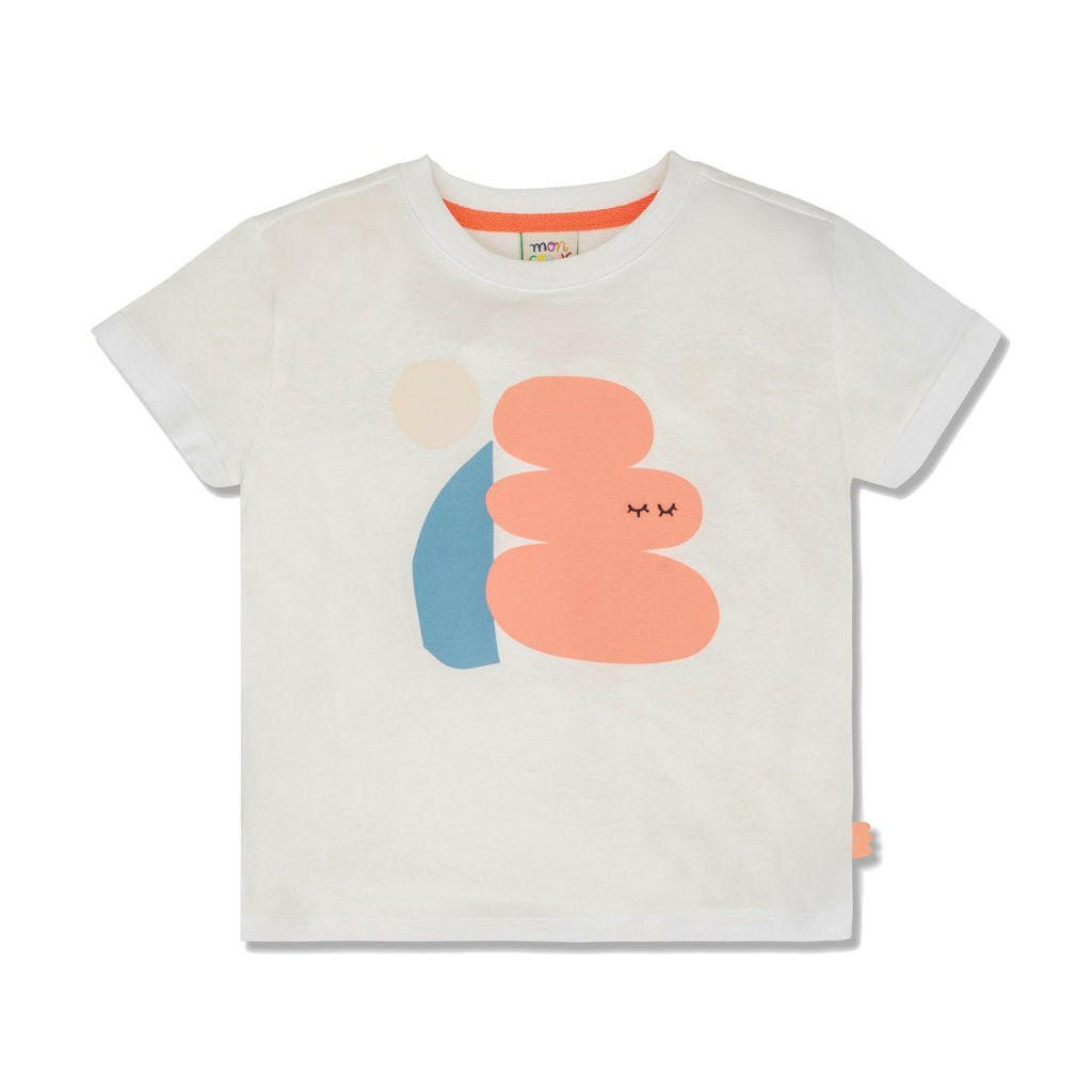 Shapes Kid T-Shirt tshirt Mon Coeur 2Y Natural