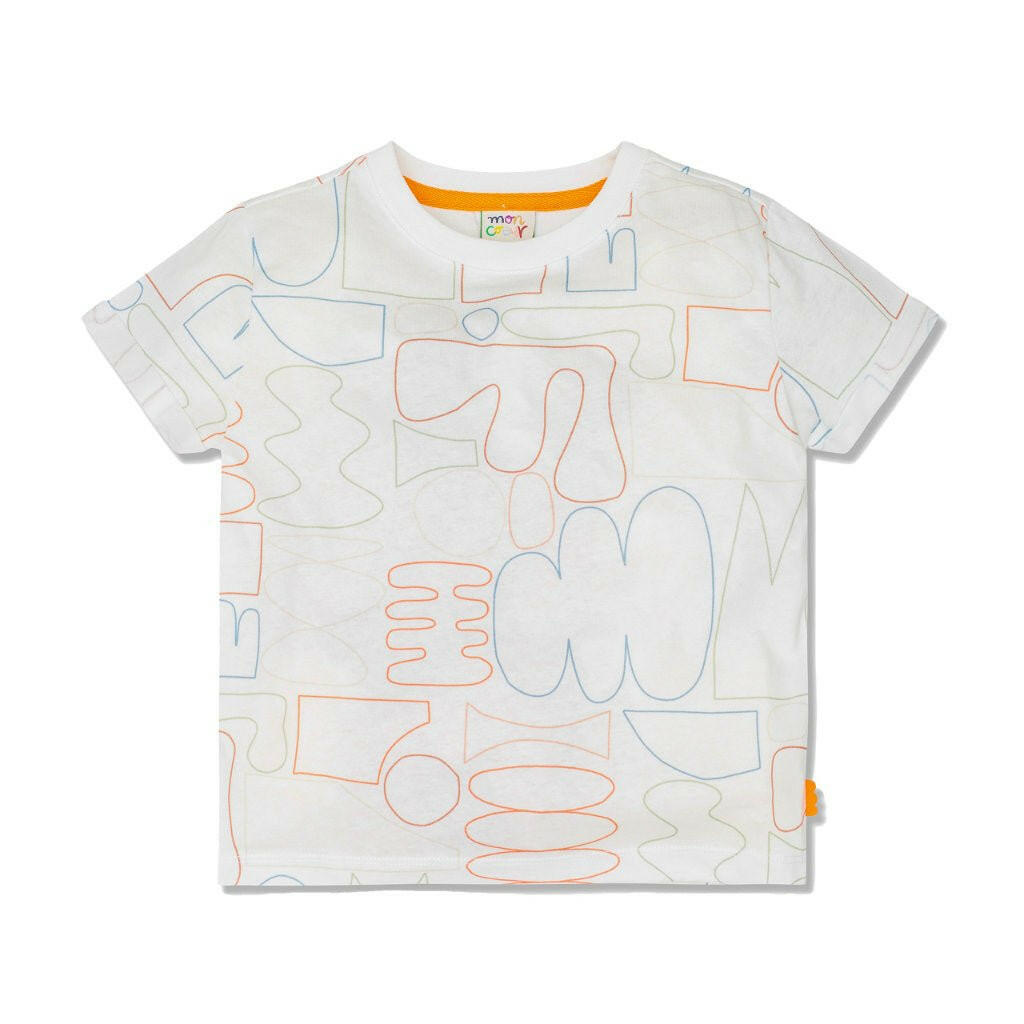 Outline Kid T-Shirt tshirt Mon Coeur 2Y Natural/Outline