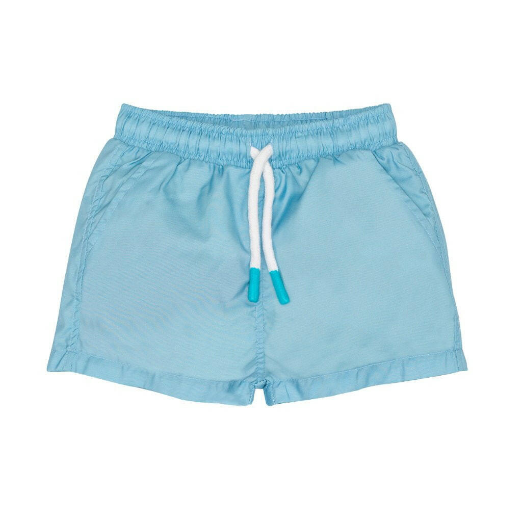 Slate Blue Baby Trunk swimwear Mon Coeur 3/6M Slate Blue