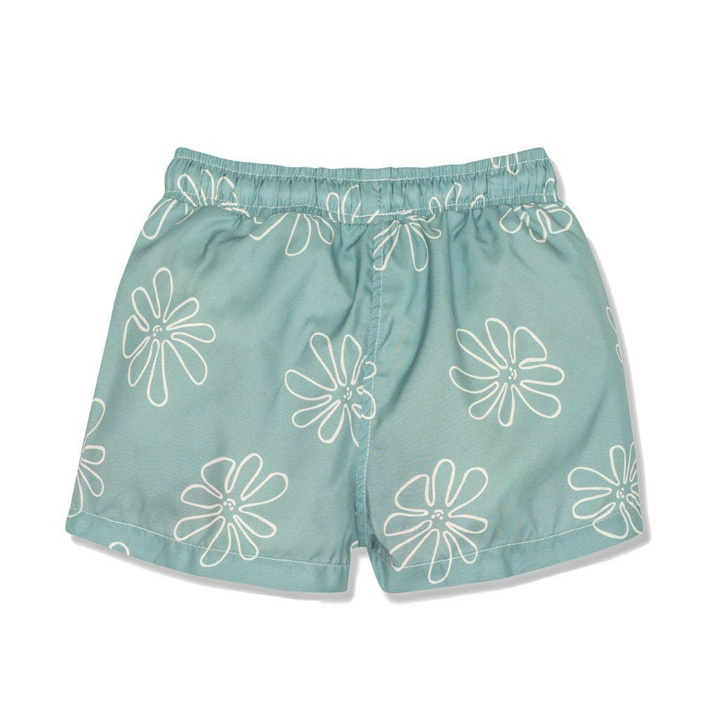 Flowers Kid Trunk swimwear Mon Coeur