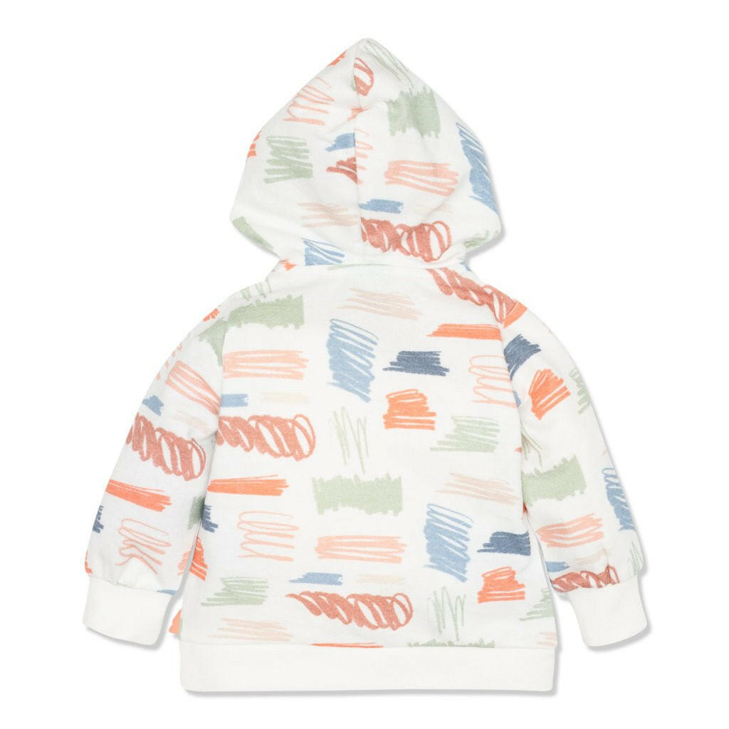Scribble Baby Zip-Up Hoodie hoodie Mon Coeur