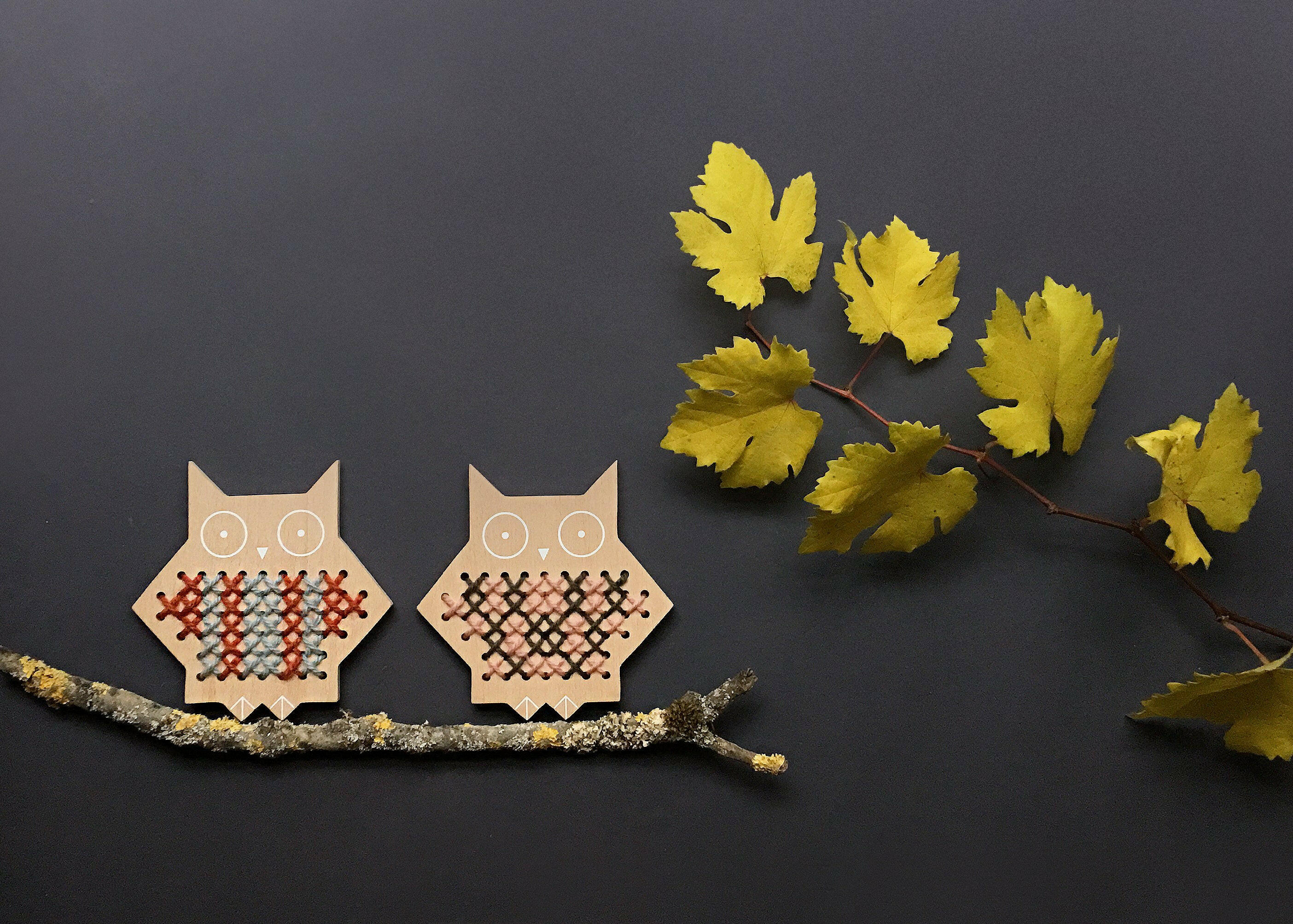 Cross Stitch Friends – Owl Crafts Moon Picnic